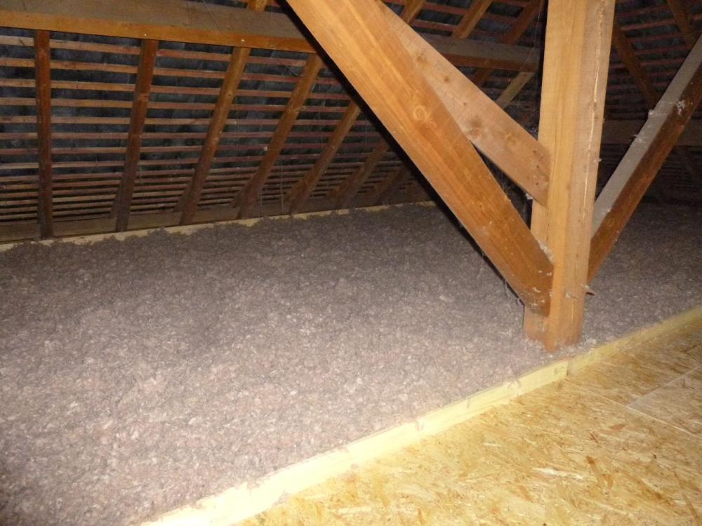 35- isolation des combles perdus avec plancher