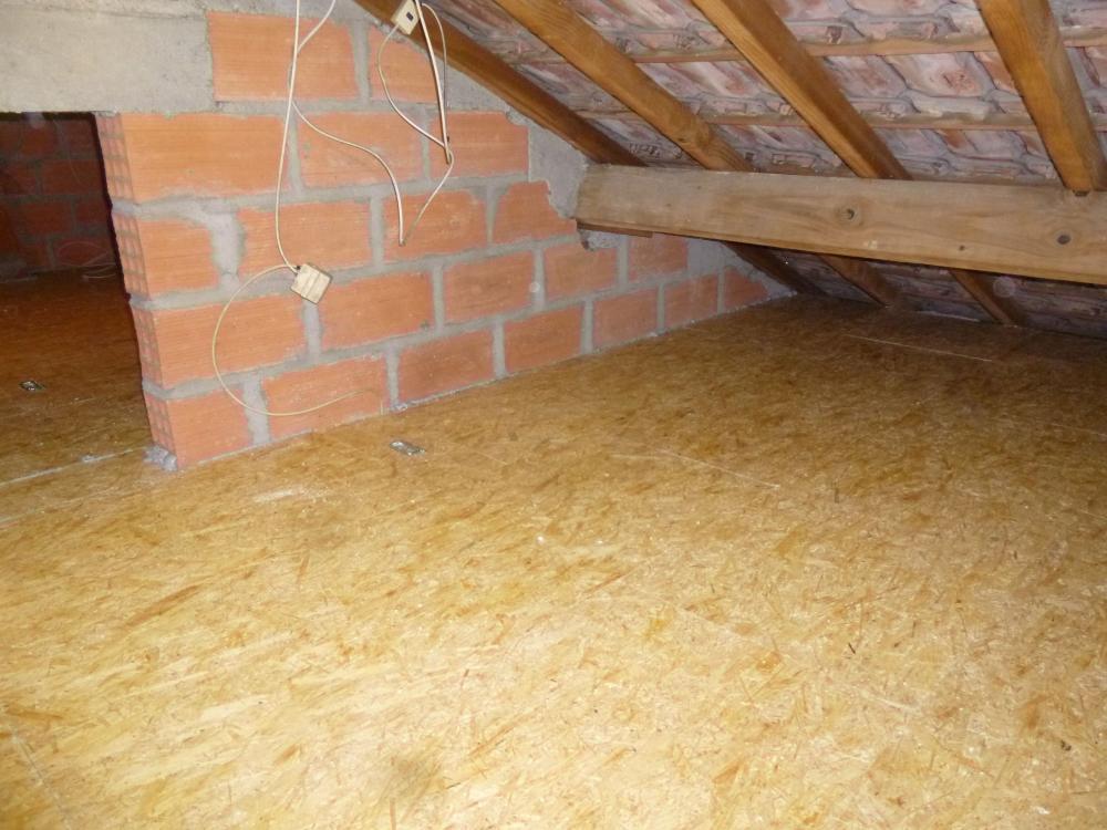 39- isolation des combles avec dalles isolantes