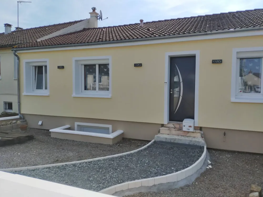 Travaux de façade près de Châteauroux